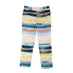 Inc International Concepts Island Breeze pants womens 31 Watercolor 34x30 NEW